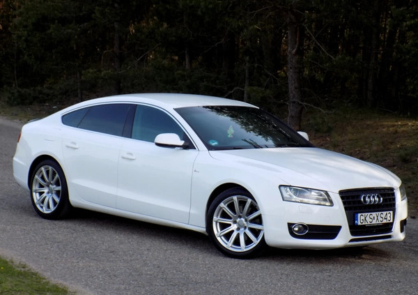 Audi A5 cena 43999 przebieg: 210000, rok produkcji 2011 z Kościerzyna małe 742